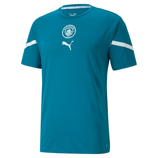 Authentic Camiseta Manchester City Pre-Match 2021-2022 Azul